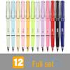 12-Color Erasable Eternal Pencils for Children - No Sharpening Needed, Ideal for Students and Drawing.