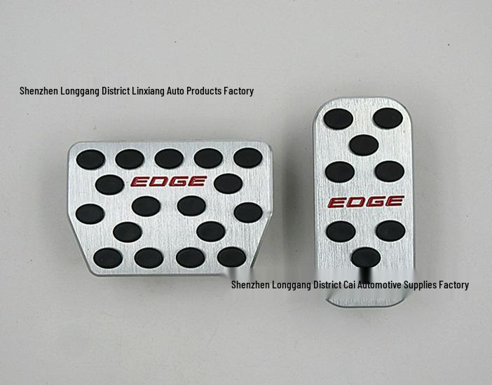 Ford Edge Aluminum Alloy Anti-Slip Accelerator and Brake Pedal