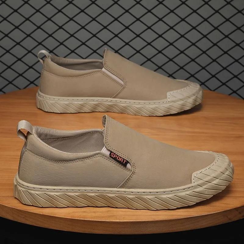 Fashion Sneakers Man Lightweight Work Canvas Vulcanize Shoes for Men Breathable Trends 2024 Luxury Sale Trend Hiking Legitimate Designer