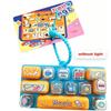 Clicker Sound 12 Keys Keyboard Keychain Pressable Keys Stress Relief Fidget Toy  Bag Ornaments