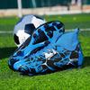 32-46 Football Shoes High-top Outdoor Men's Long Nail Sports Football Boots Large Size Youth Sports Football Boots Children Football Boots