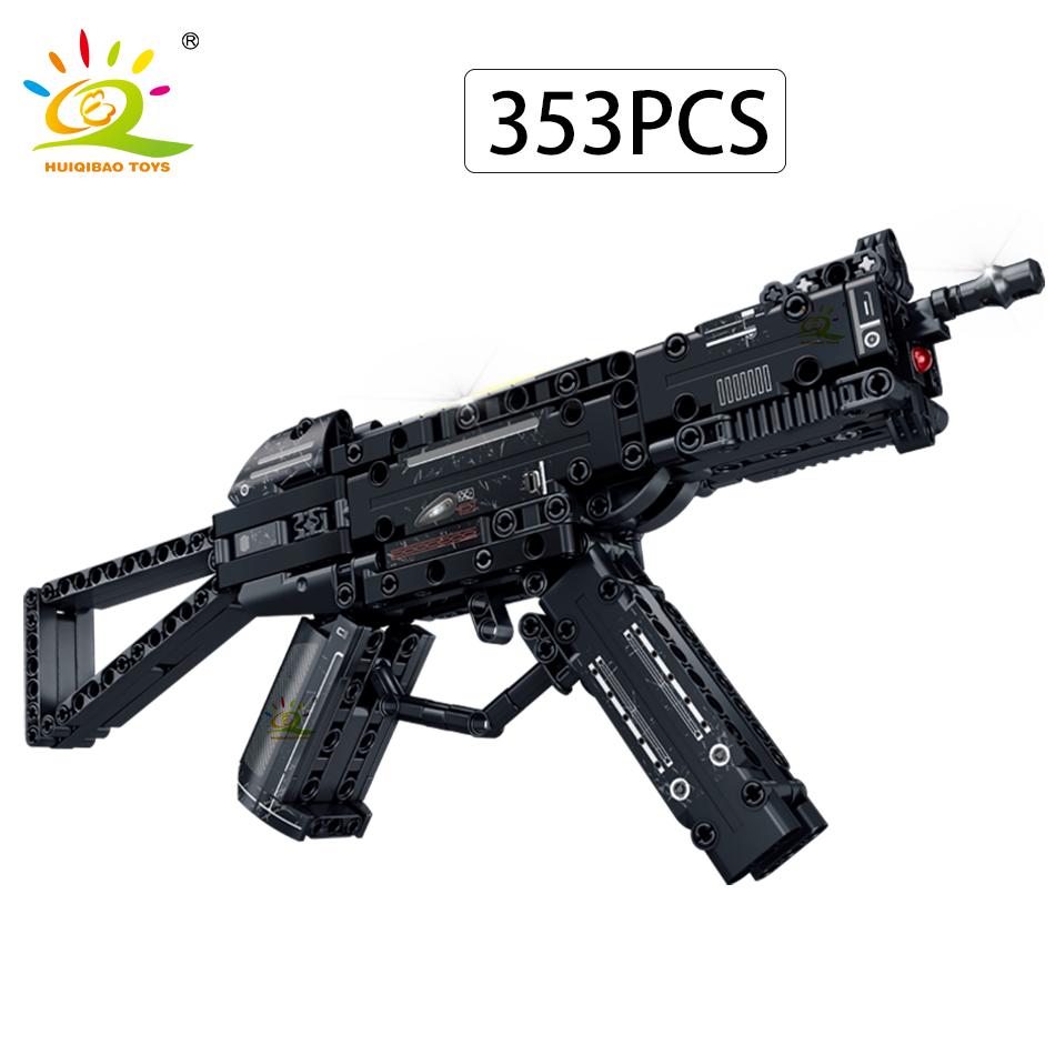 Non-Toxic 98K Ak47 Assault Rifle Model Building Blocks Military Army Weapon Pistol Building Block Imitation Gun Brick Toy For Kid