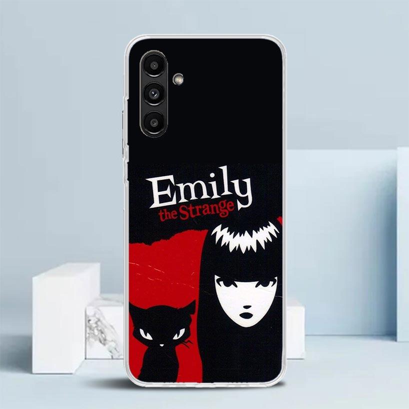 Comics Emily The Strange Cover for Samsung Galaxy A17 A37 A57 A16 A26 A36 A56 A15 A14 A55 Phone Case A13 A53 A25 A35 A24 A34 A23
