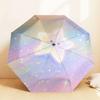 Magical Starry Sky Umbrella: A Delightful Companion for Outdoor Adventures, Featuring Automatic Opening and Closing