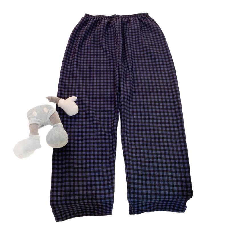 Women's Plus Size Bubble Cotton Pajama Pants - Lightweight, All-Season Strolling Wear