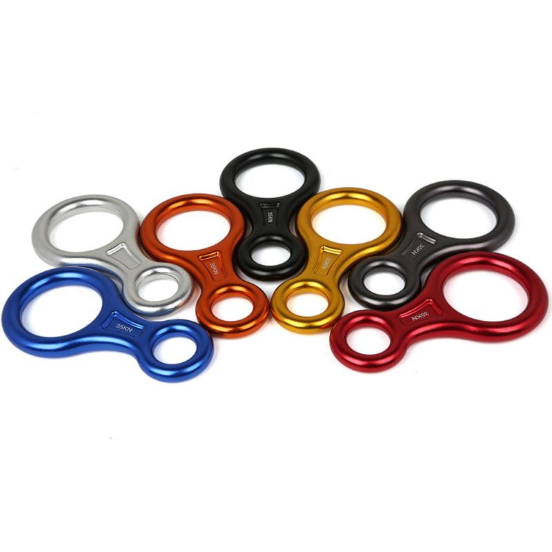 Outdoor-Kletter-Abseilgerät, 8-förmiges Abstiegskontrollgerät zum Klettern