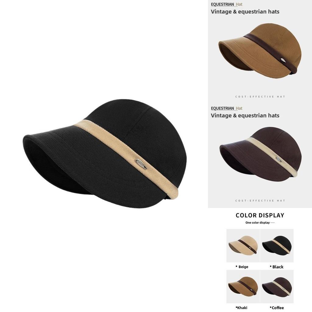 Womens Casual Equestrian Cap With Windproof Warmth For Fall Winter Fashion And Sun Protection