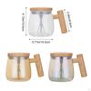 Mug - 400ml Electric Mixing Cup for Coffee Milk with Lid