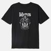 Misfits Fiend Club Tee Short Sleeve T-Shirt Couple with The Same Trendy Couple Outfit Breathable Sweat-absorbing Versatile