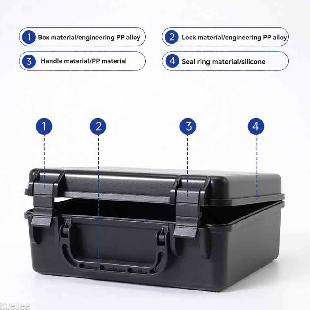 18x16cm Protecting Empty Tool Case for Instrument Watch Tools Safety Box Unsealed Box