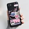 Cute Case For LG Q6 Fundas LG G6 Mini Capa Coque Printing Shell Protective Cover Soft Silicone Cartoon Black Casing