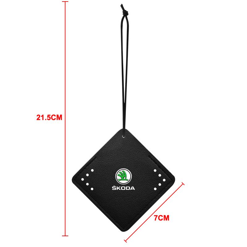 1Pcs Car Interior Pendant Aromatherapy Room Deodorant Sachet Car Accessories For Skoda Octavia Superb Rapid Kodiaq Karoq Fabia Kamiq Roomster Citigo