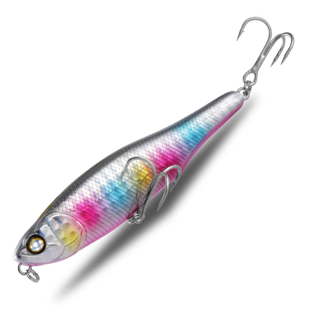 Walk The Dog Artificial Baits Topwater Pencil Popper Fishing Lure Hard Bait for Bass Trout Fishing Tackle Accessories