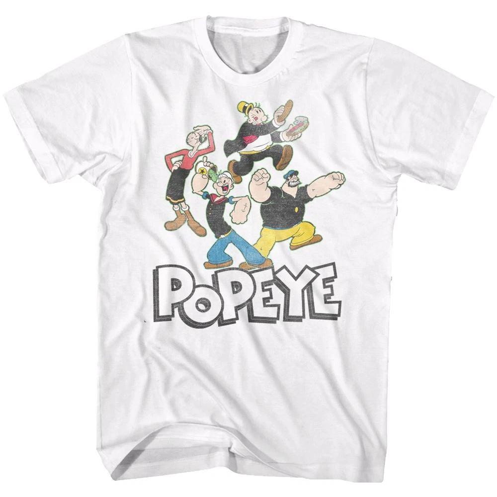 Popeye Pop Group Comics Shirt 100