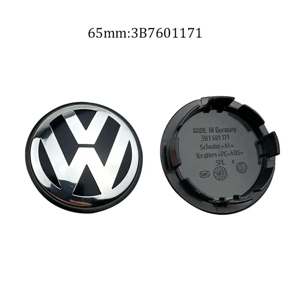 

VW GTI GOLF 2026 Hot For VW VOLKSWAGEN 4pcs 56mm 65mm 70mm Car Styling Wheel Center Cap Hub Covers Badge Accessories For VW Volk