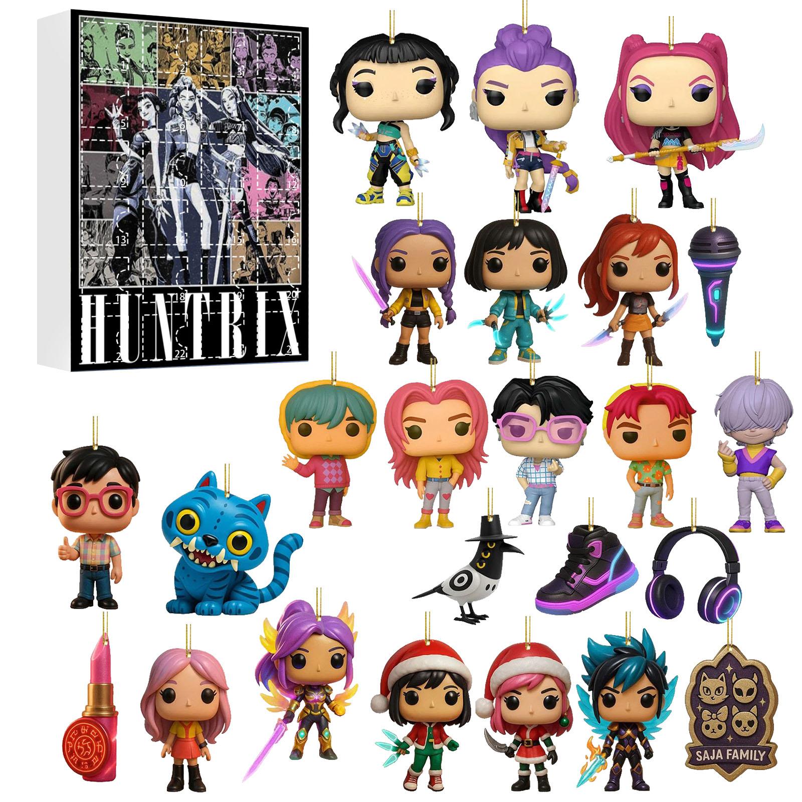 

2D Адвент-календар Містить 24 адвент-календарі, календар зворотного відліку та сюрпризні колекційні предмети One Size