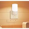 Cute Mini LED Night Lamp Kids Night Light Push Button Switch Bedside Soft Baby Night Lamp Wall Socket Lamp EUPlug Led Lights for Room