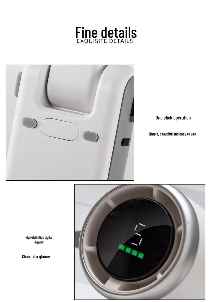 Rechargeable High-Speed Portable USB Mini Turbine Neck Fan