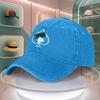 Spade Poker Card Print Mens Baseball Cap Curved Brim Dad Hat Adjustable Duck Tongue Cap Multiple Colors