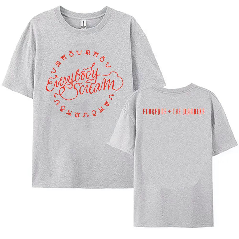 FLORENCE THE MACHINE Seasons T Shirt Short  Sleeve Cotton Female Tshirt Unisex Streetwear Oneck Loose Women Men Tshirts Tees