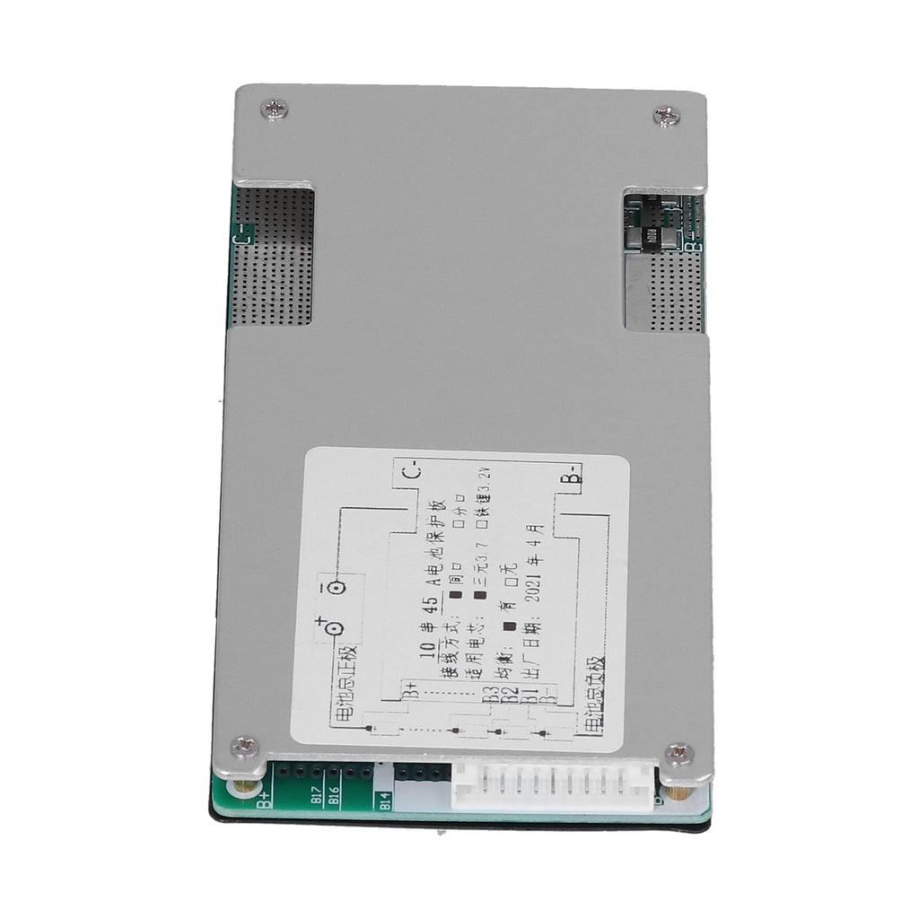 Battery Charger Board 45A Lithium Battery Charging Controller with Collection Cable for Overcharge Discharge Protect