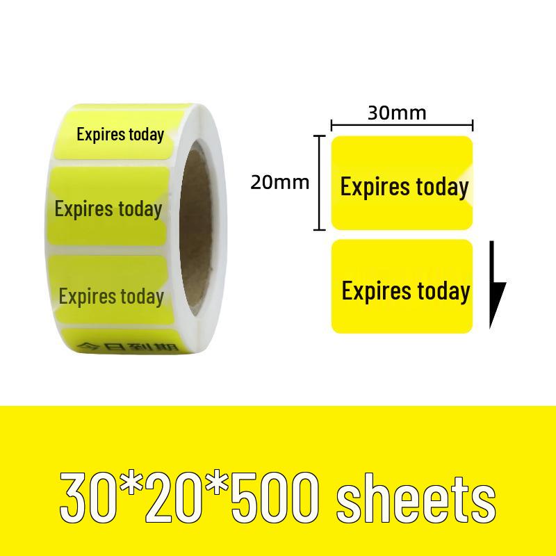FIFO Stickers: Expiry Date Labels for Hotel Kitchen Ingredients