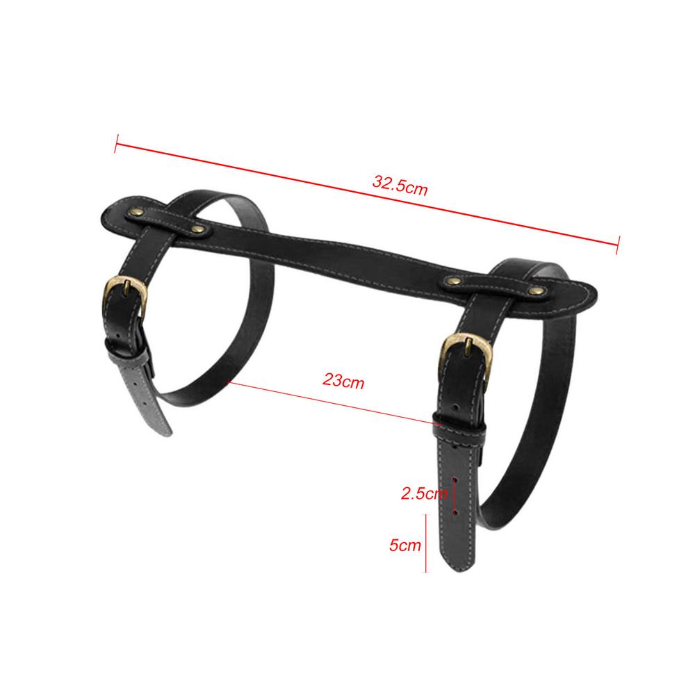 Picnic Blanket Carry Strap Blanket Picnic Blanket Carry Strap Yoga Mat Outdoor Portable Handle Belt for Camping PU Leather