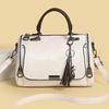 Borsa alla Moda da Donna - Morbida Borsa Boston Cuscino in Pelle - Borsa a Tracolla Semplice e Versatile