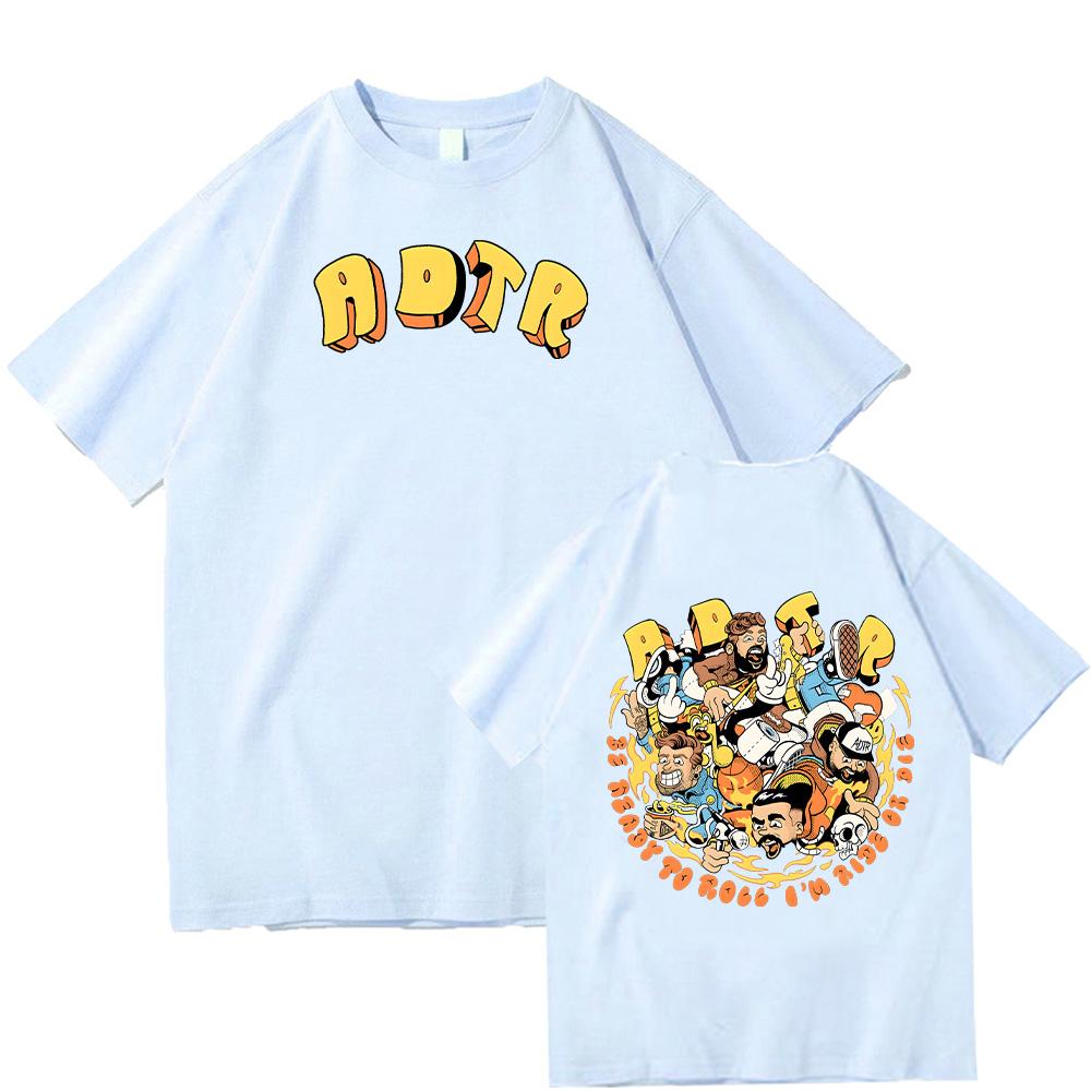 A Day To Remember All My Friends T-shirt Merchandising Band Punk Rock T-shirt Grafica Estiva Donna Uomo Cotone Manica Corta Casual Vestibilità Larga