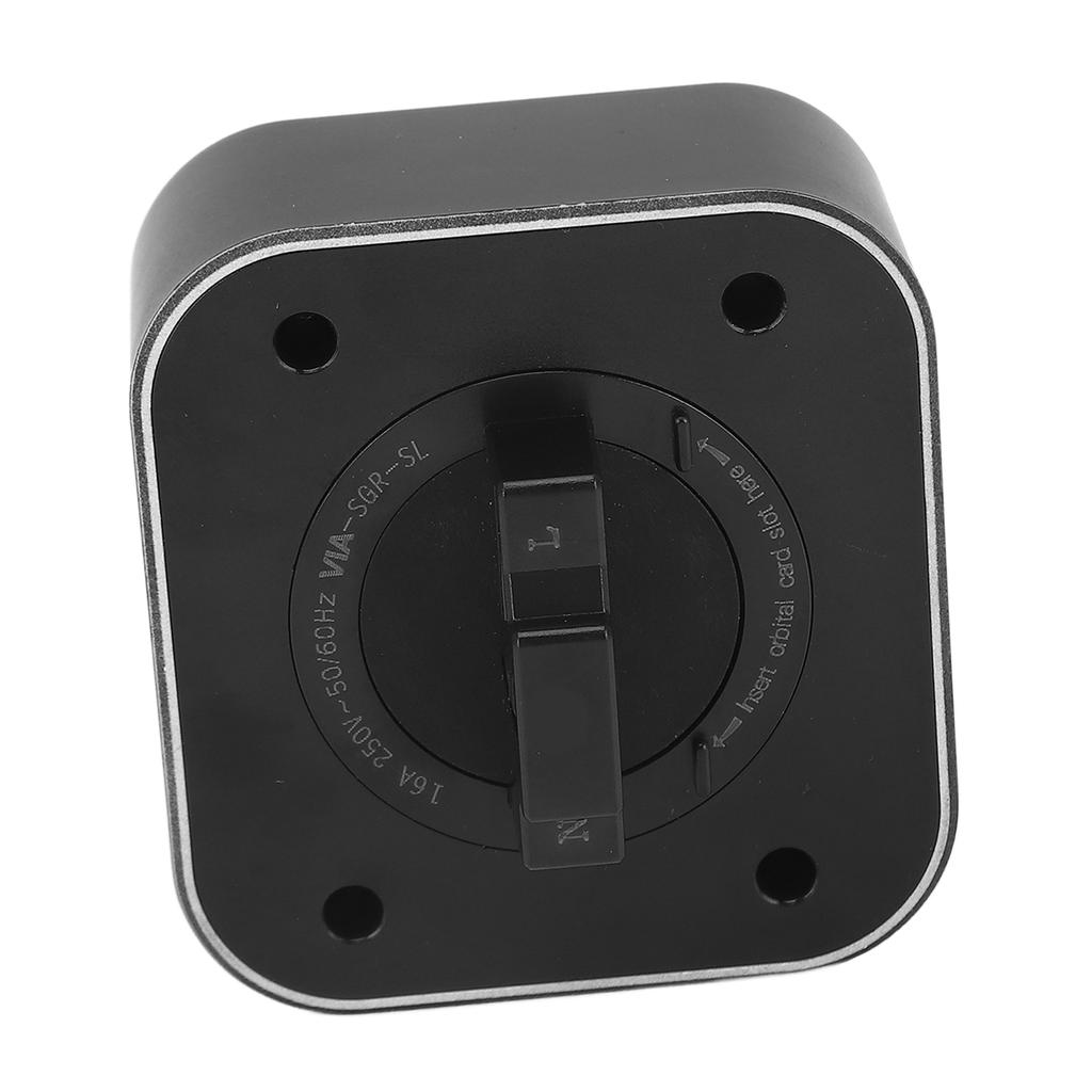 Square Track Adapter Multifunctional Cordless Power Extension Outlet Surface Mounting 250V 16A
