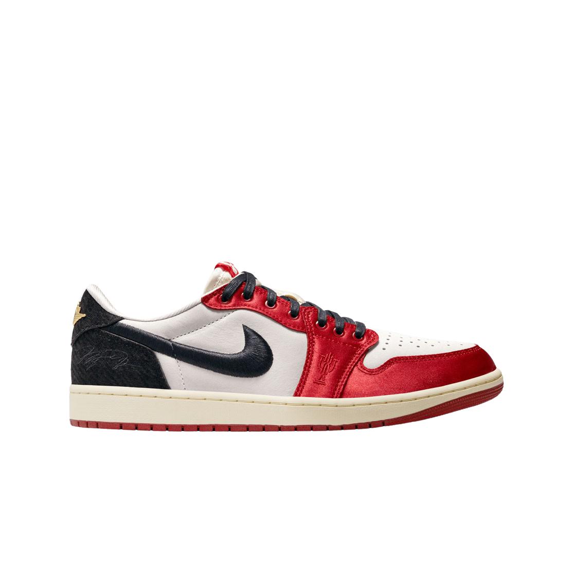 

Jordan 1 x Trophy Room Retro Low OG SP Sail Varsity Red FN0432-100 Мужские кроссовки