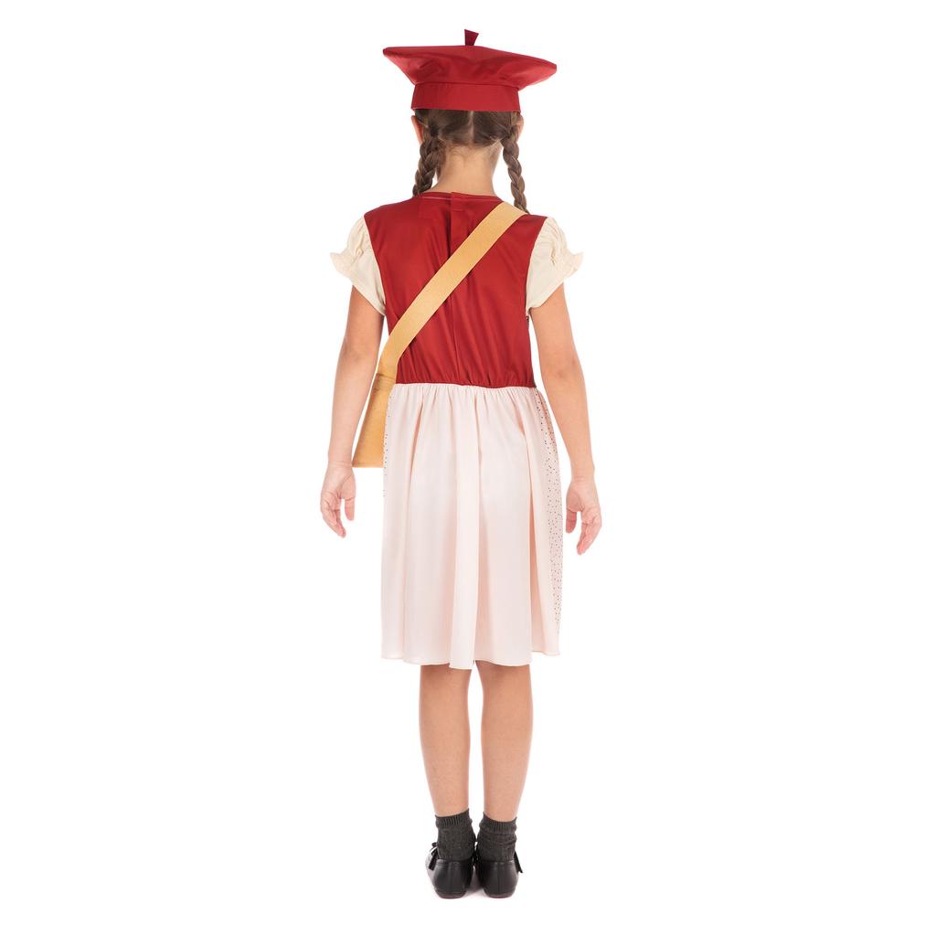 Bristol Novelty Childrens/Girls Evacuee Schoolgirl Costume