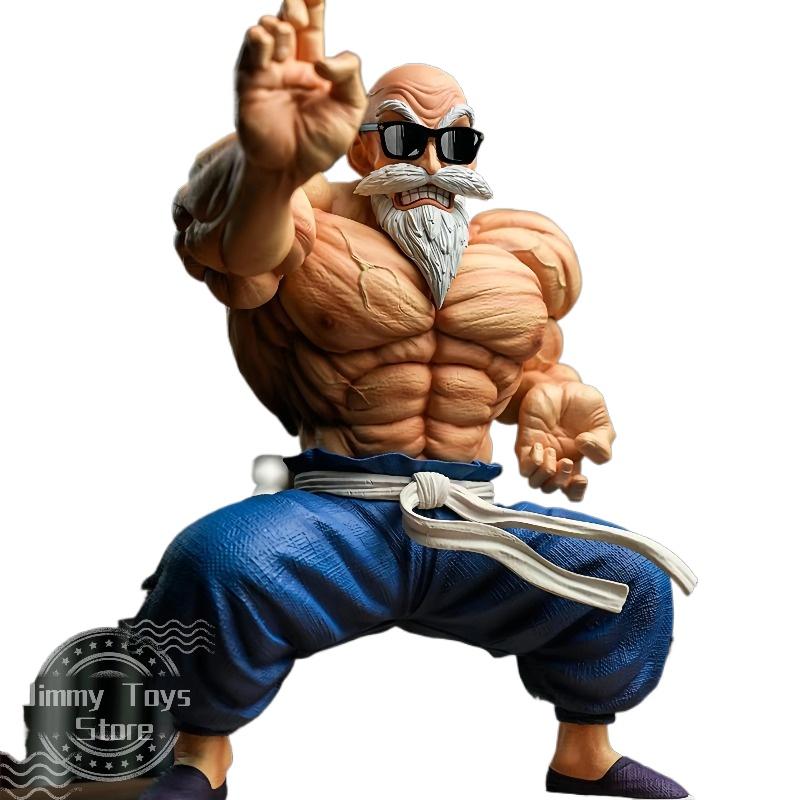 *10cm Anime Dragon Ball figure GK Muscle Master Roshi Goku Kame Sennin Figurine PVC Action Figure Model Children Dolls Beautiful Gift Toys