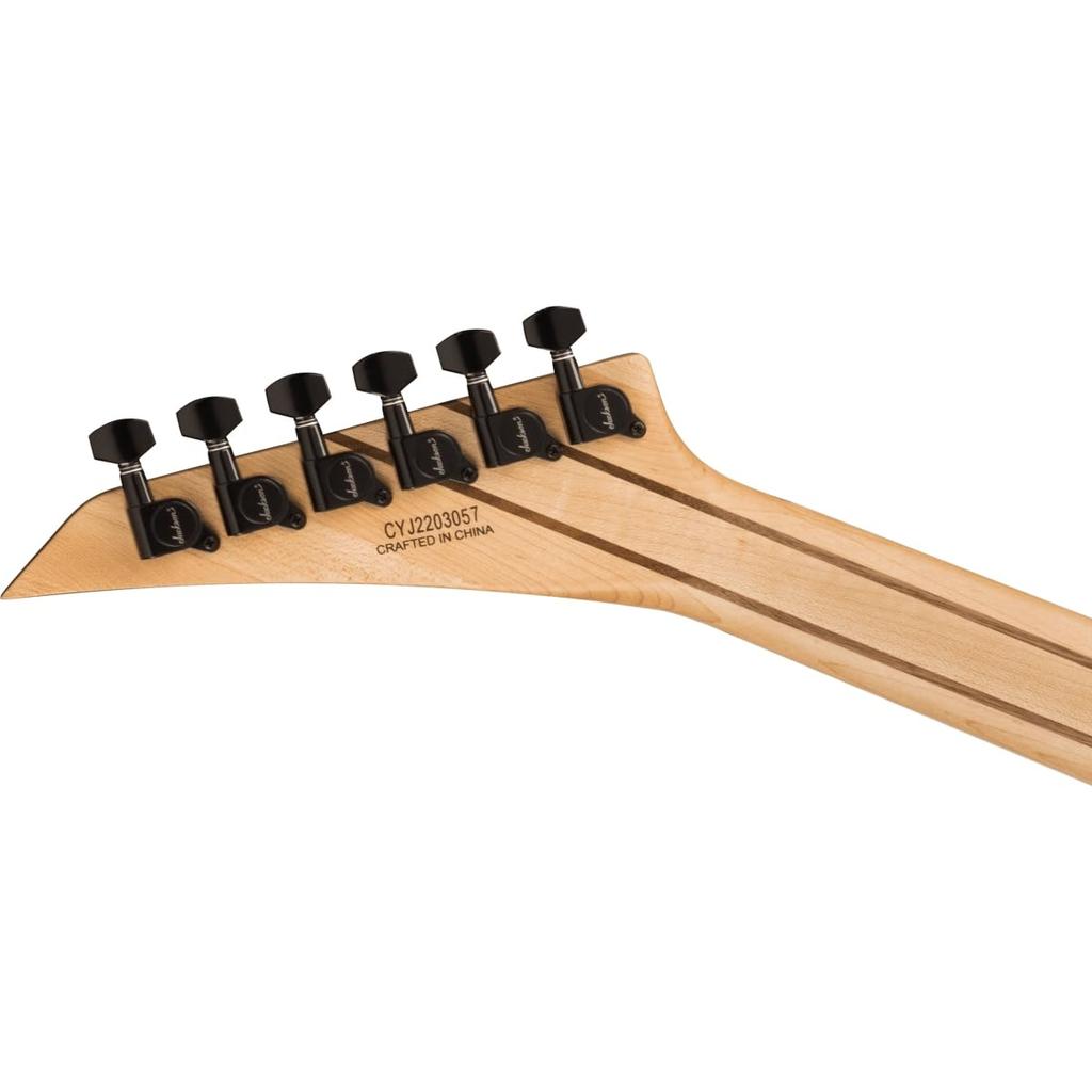 JACKSON Jackson Electric Guitar Pro Plus Series Ebony Firestorm with Gig Bag Dinky™ DKAQ, Fingerboard,