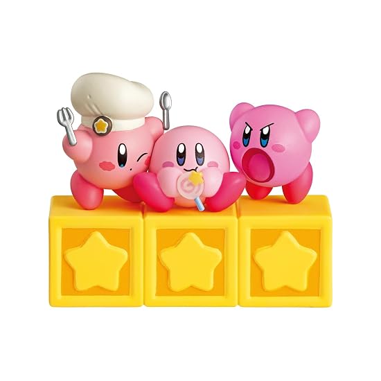 Re-Ment Kirby's Dream Land 30th Anniversary "Line 'Em Up! Poyotto Collection" BOX Product, 6 Types T