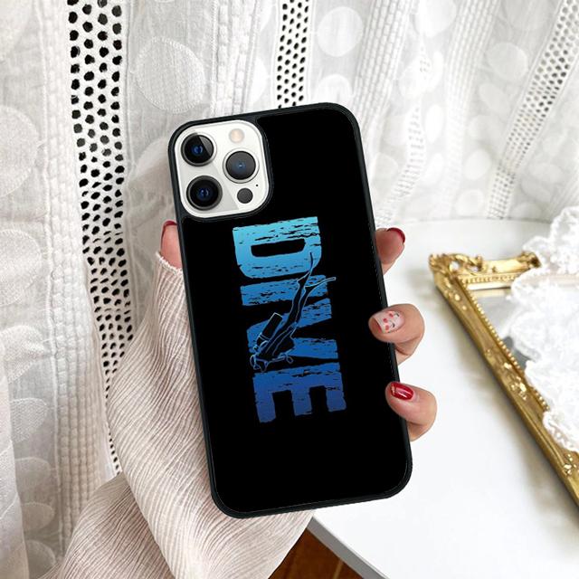 Scuba Diver Underwater Diving Phone Case For Samsung Galaxy S10 S22 S23 S24 Note 10 20 Lite S20 Plus S21 Ultra Back Cover