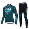 Maglia da Ciclismo Uomo Donna Manica Lunga Traspirante Abbigliamento Performance Ciclismo su Strada Mountain Bike