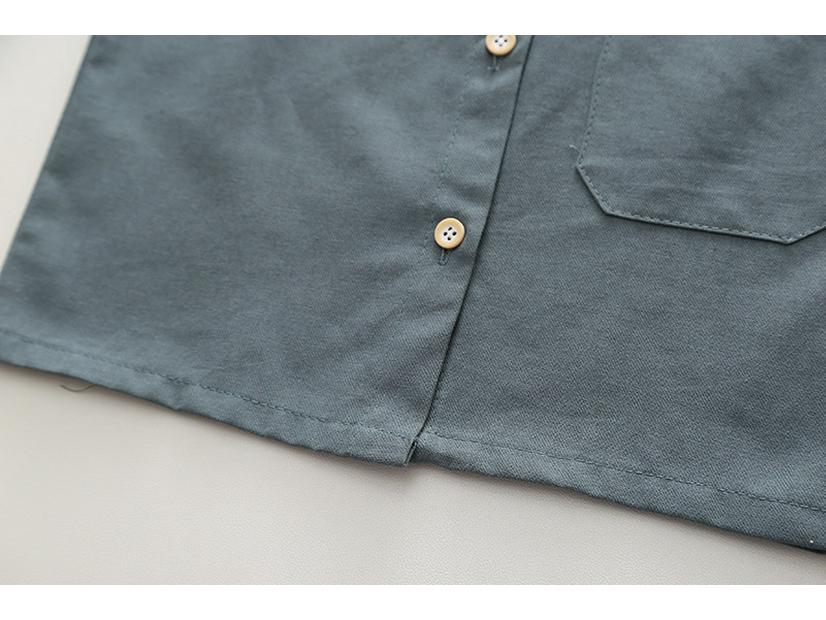 Toddler Boys' Japanese-Style Summer Two-Piece Set - Short-Sleeved Shirt and Shorts