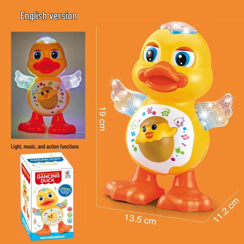 Electric Dancing & Singing Yellow Duck Toy for Children