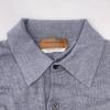 TOMORROWLAND 61-02-12-02002 Gray Silk Cotton Knit Polo Shirt SESIA Tops M grayUsed