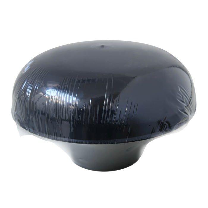 First Plast - CDV63A-Y - CDV63A Chapeau De Ventilation Tête Exalateur Sans Filet, Ardoise, Diamètre Intérieur 63 Mm