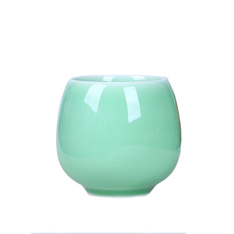 Rain in the Mountains Celadon Ceramic Travel Mug: Creative and Practical Gift