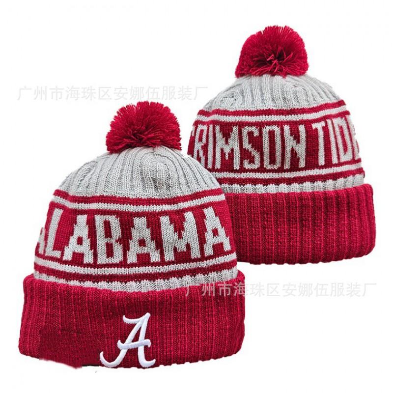 Colorful Pom Knit Beanie Team Sports Warm Winter Hat Basketball Fans