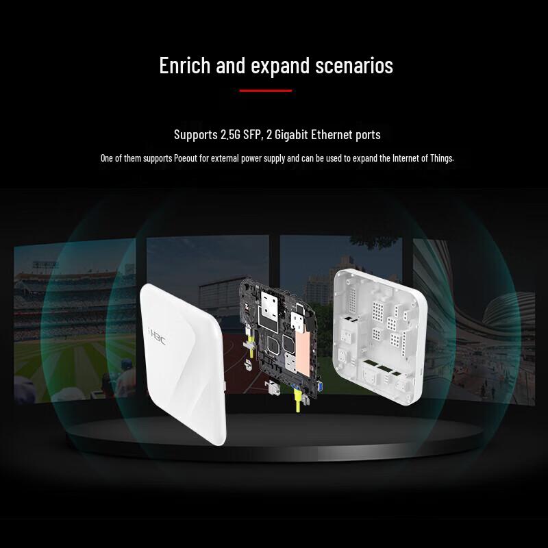 H3C WiFi 7 3600M Dual-Band Ceiling AP (CN version)