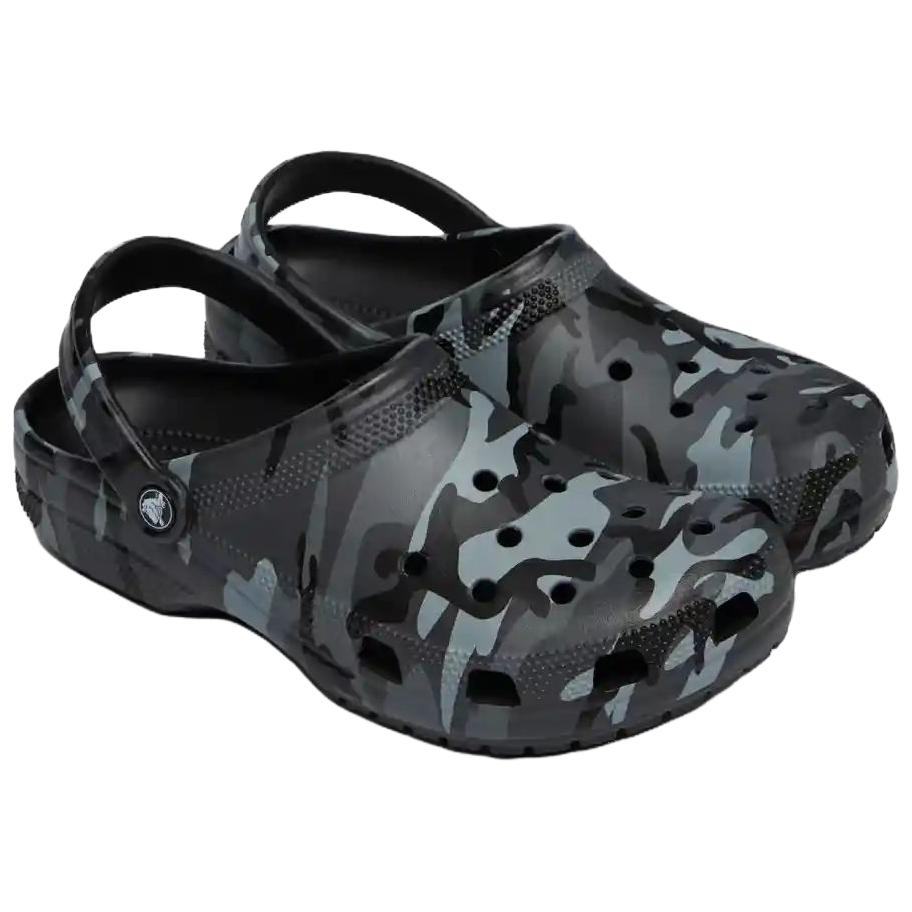 Crocs Classic Camouflage Clog Unisex Clogs Black 211936-0DD