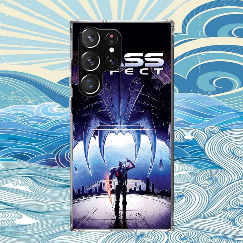 N7 Mass Effect Phone Case For Samsung Galaxy S25 S24 S23 Plus S22 Ultra S21 S20 FE S10 + S25 Edge Funda Shell Coque Galaxy S25 S