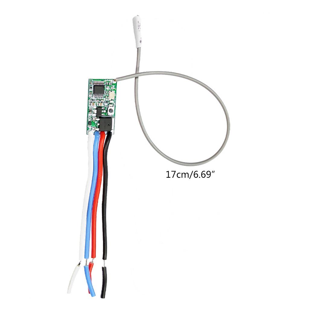 Micro Wireless Remote Control Switch Module DC12V 24V Single-Way Mini Control Kite Light Cabinet Light LED String Light