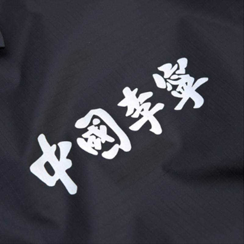 Li Ning New York Fashion Week Runway Series Loose Casual Jacket With Back Logo Men Jacket Black AFDP625-1