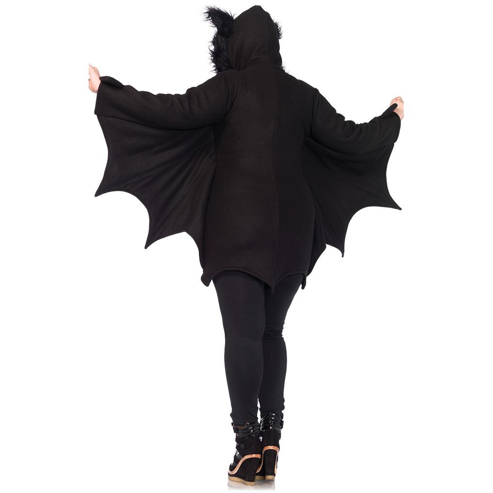 M-XXL Halloween Bat Costume, Batman Masquerade Ball Vampire Bat Dress Stage Performance Costume