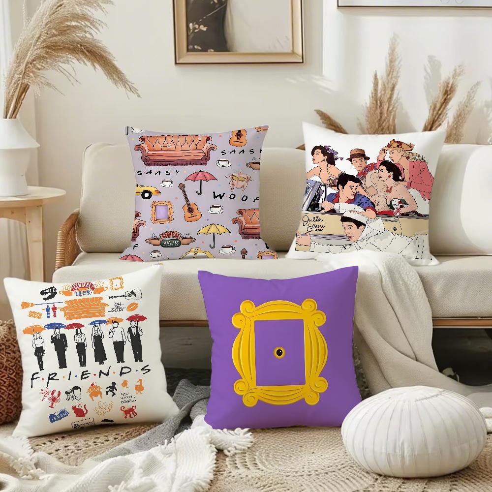 F-Friends Tv Matthew Perry Pillow Case Square Double-Sided Printing Short Plush Sofa Cushion Cover Pillow